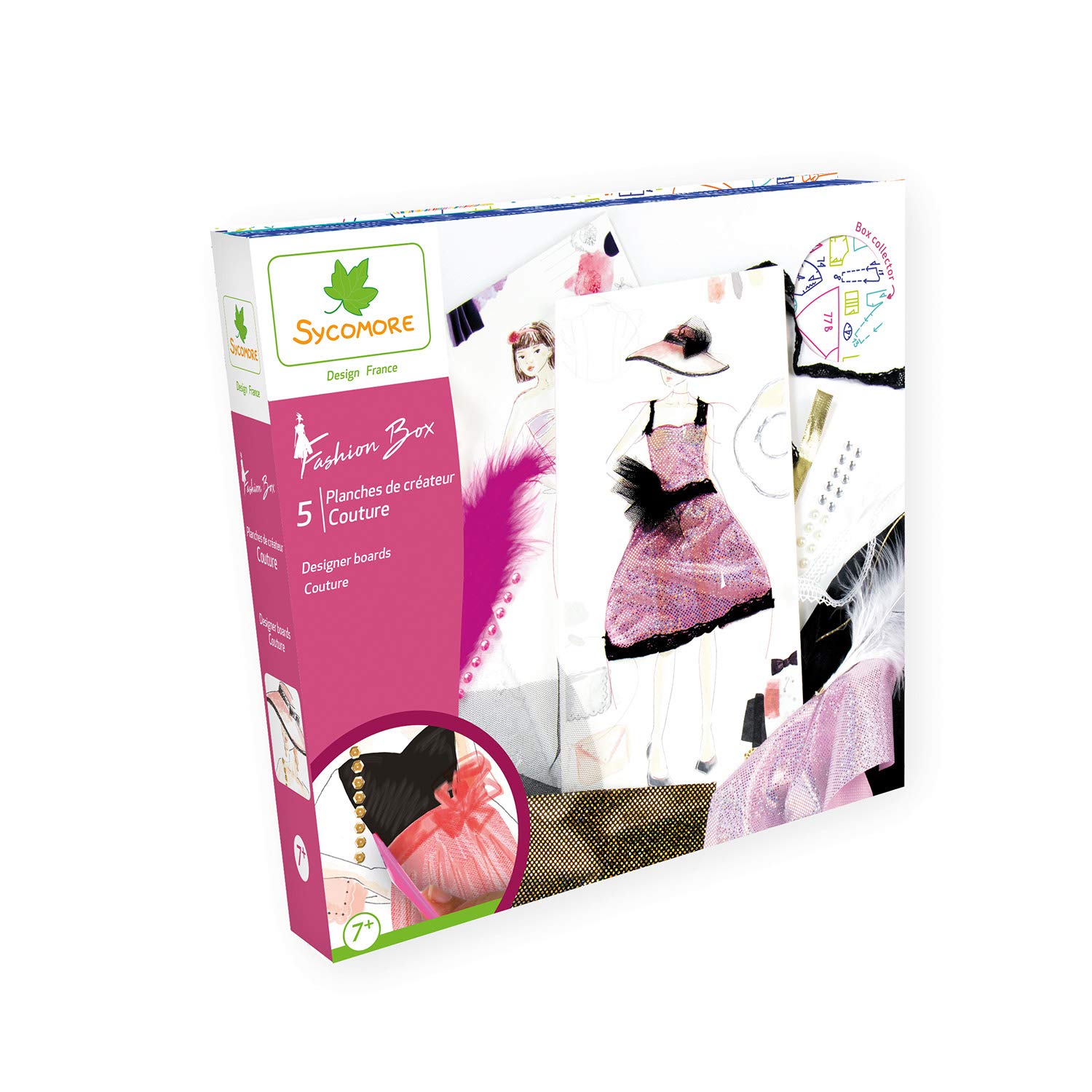 au-sycomore-fashion-box-couture-5-planches-styliste-7-ans image 1