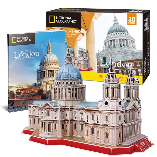 cubicfun-ds0991h-st-paul-s-cathedral-puzzle-3d-cath-drale-sans-colle image 1