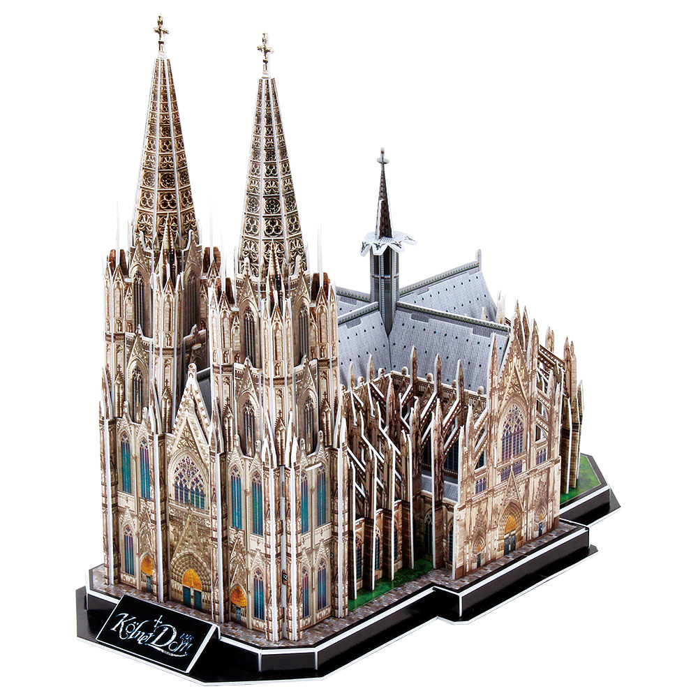 cubicfun-mc160h-cologne-cathedral-puzzle-3d-cath-drale image 2