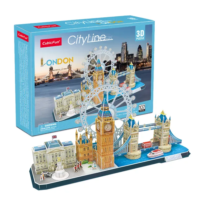 cubicfun-city-line-mc253h-puzzle-3d-londres image 1