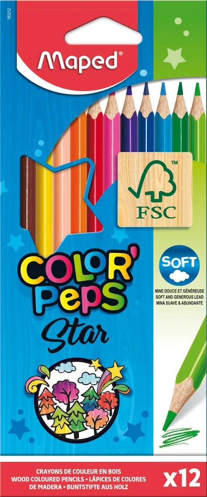 maped-color-peps-monster-feutres-12-couleurs-lavable image 1