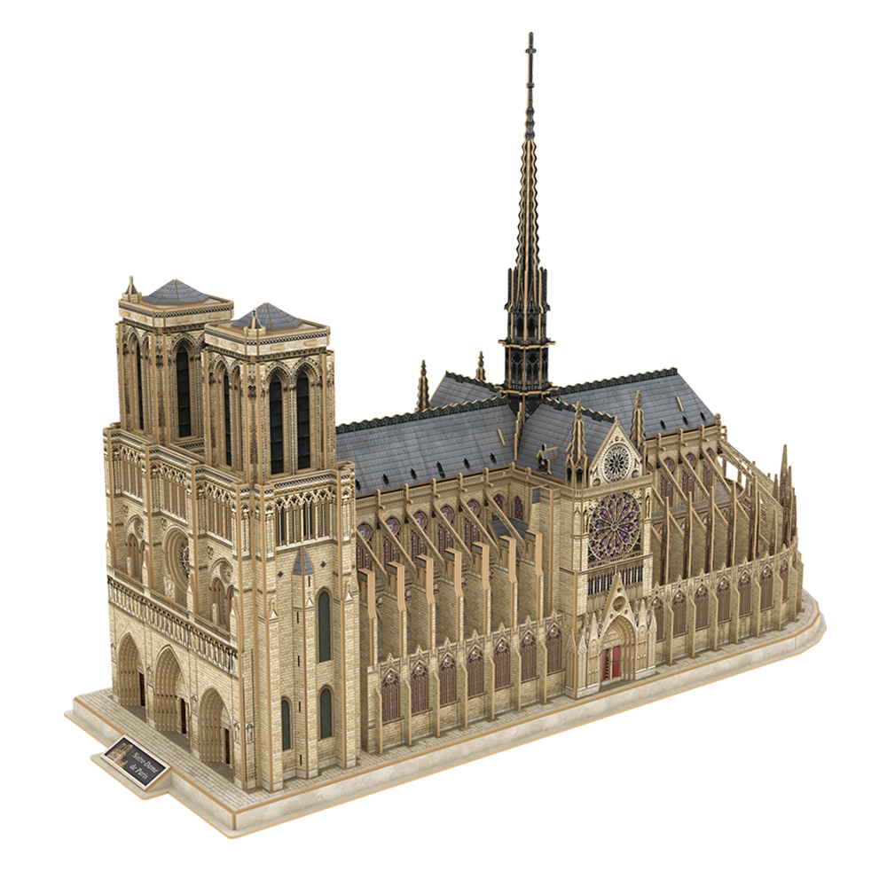 cubicfun-master-mc260h-notre-dame-puzzle-3d-paris image 2