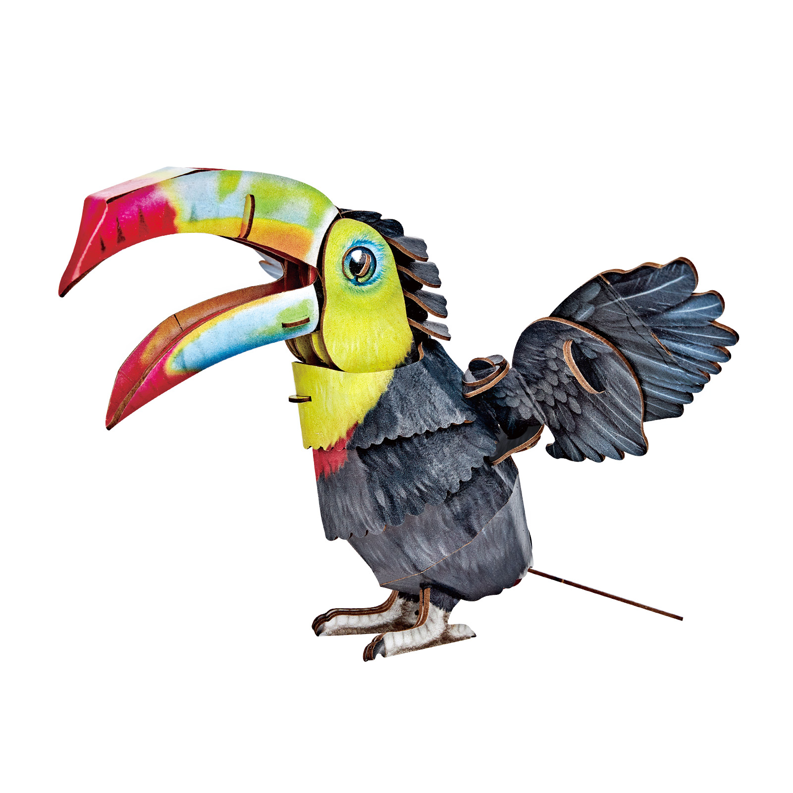 cubicfun-really-wild-animals-ds1187h-toucan-puzzle-3d-sans-colle image 2