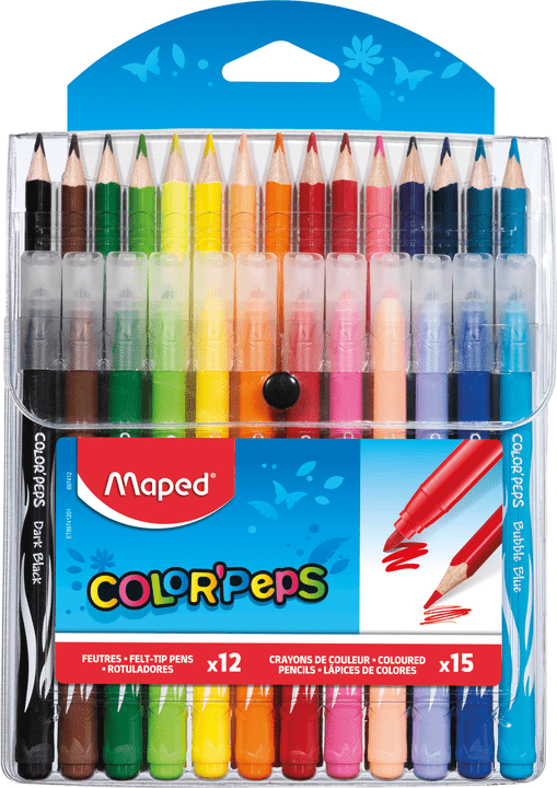 maped-color-peps-feutres-x24-pointe-fine-couleurs image 1