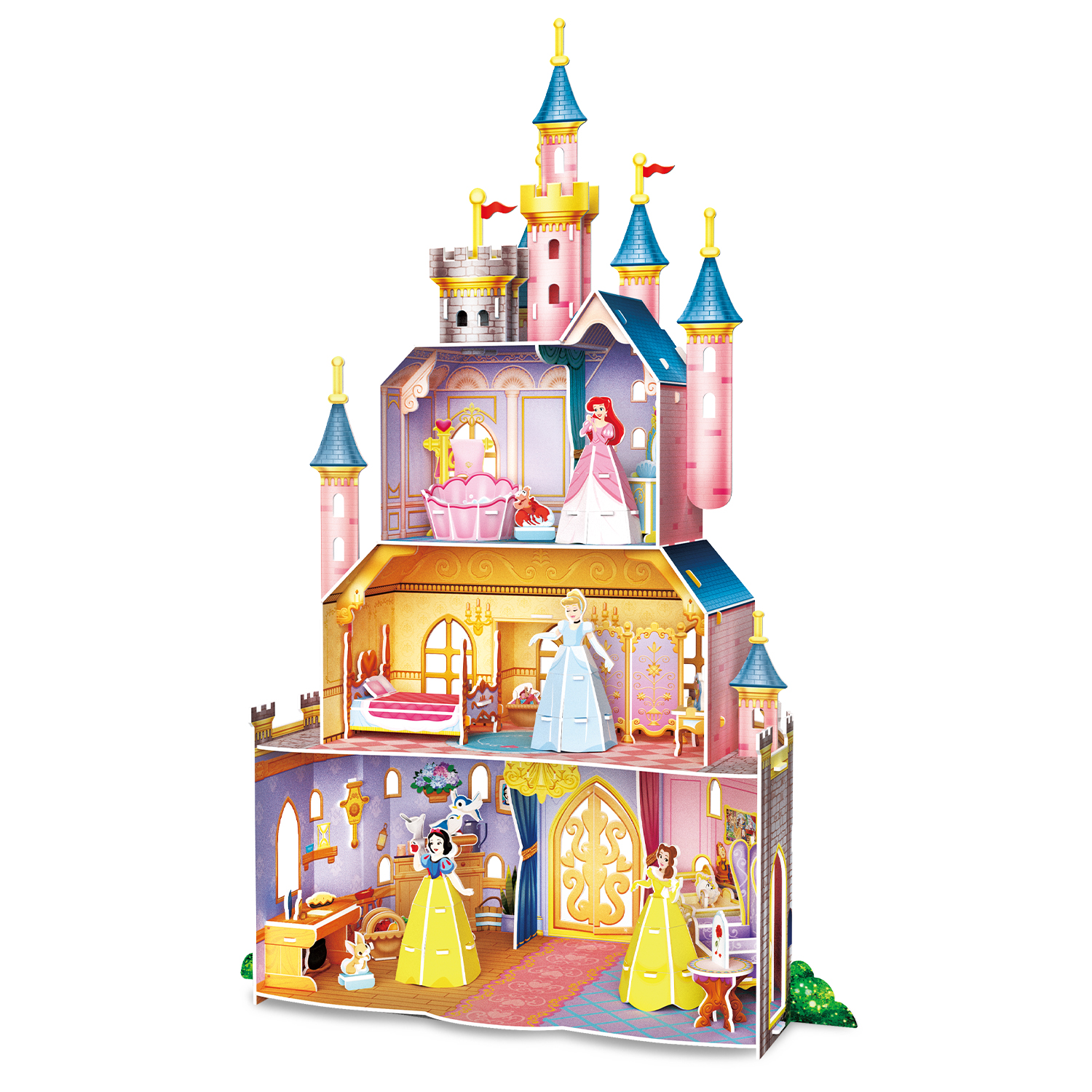 cubicfun-disney-ds1113-princess-magical-castle-puzzle-3d-ch-teau image 2