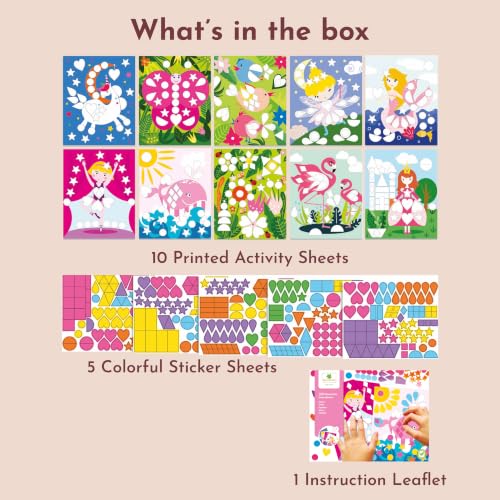 au-sycomore-artissimo-kit-gommettes-fille-10-tableaux-d-s-3-ans image 5