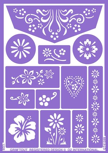 grim-tout-indispensables-pochoir-maquillage-fleurs-21x15-lavable image 6