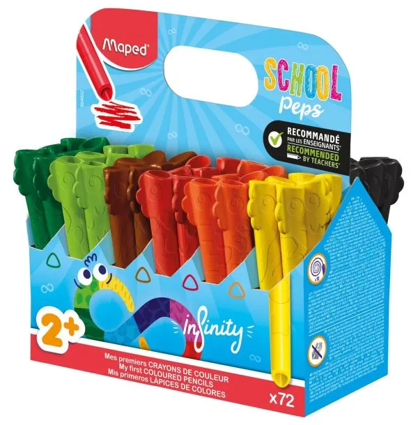 maped-color-peps-feutres-pinceau-x10-couleurs-vives image 1