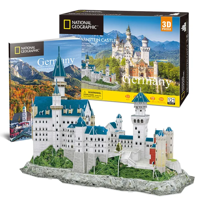cubicfun-city-traveller-ds0990h-neuschwanstein-puzzle-3d image 1