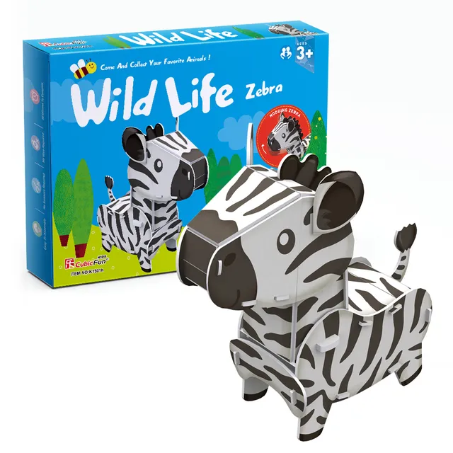 cubicfun-wild-life-k1501h-z-bre-puzzle-3d image 1