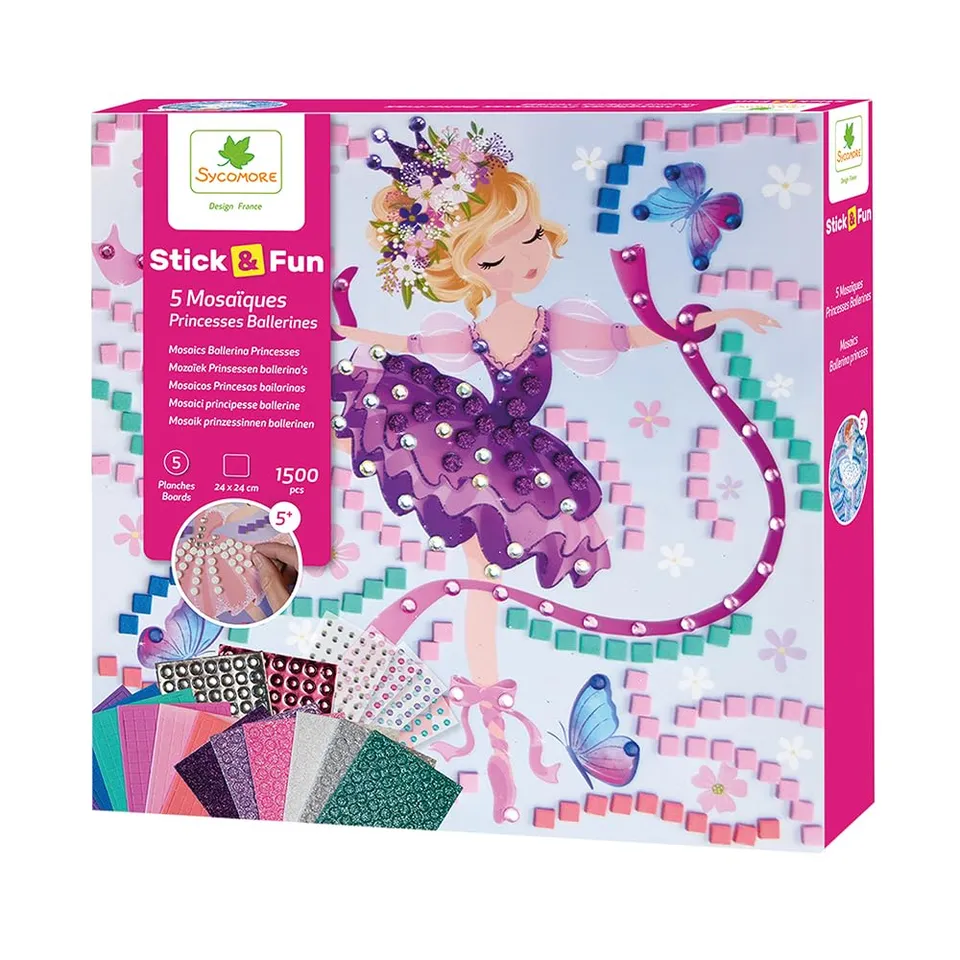 sycomore-stick-fun-mosa-ques-princesses-ballerines image 1