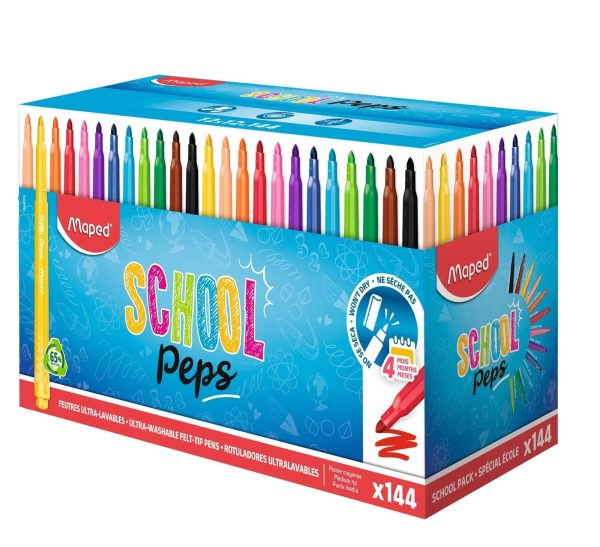 maped-color-peps-feutres-pinceau-10-couleurs-pointe-souple image 3
