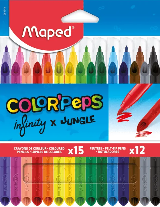 maped-color-peps-crayons-couleur-x12-triangulaires-3 image 1