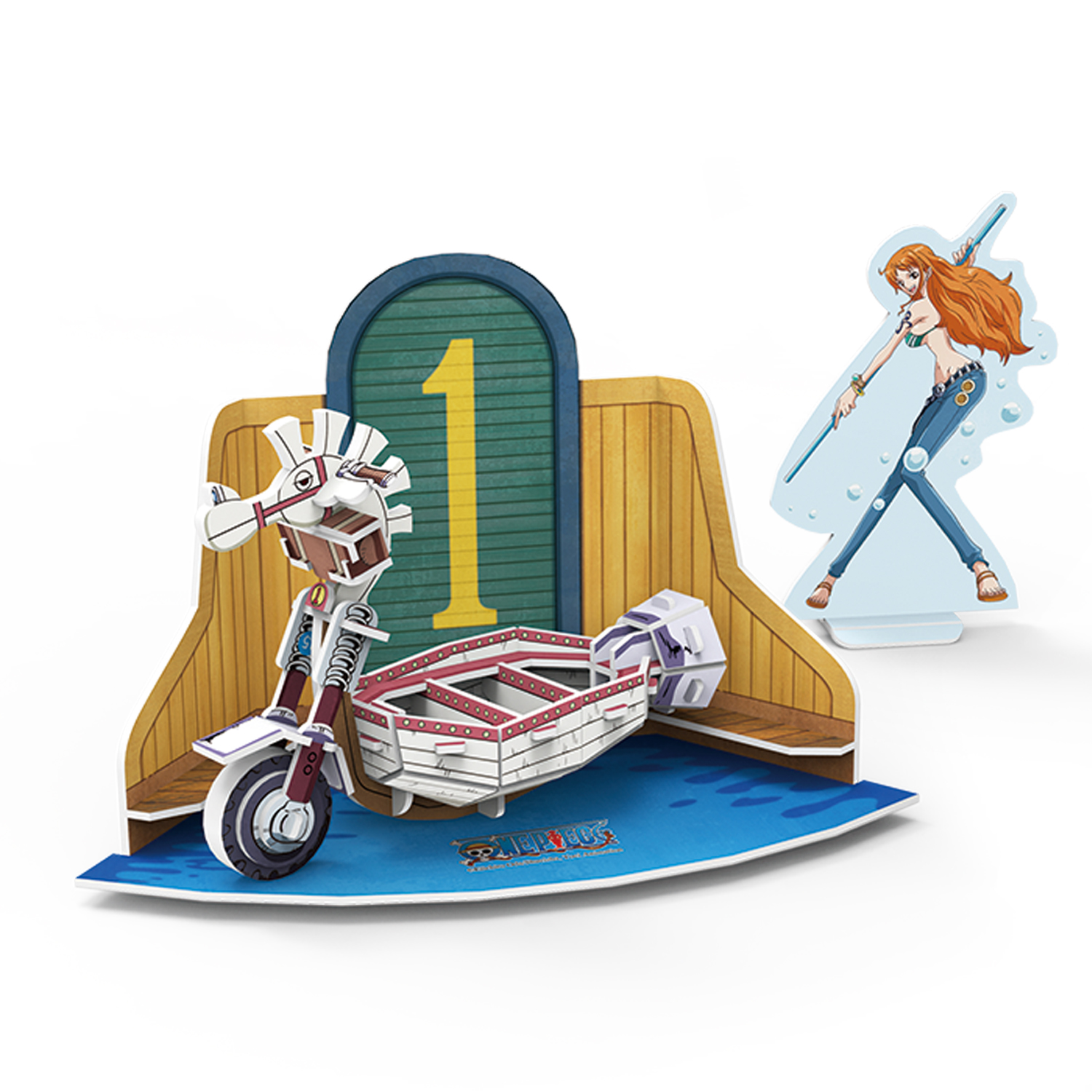 cubicfun-one-piece-ds1064h-shiro-mokuba-puzzle-3d-bateau image 2