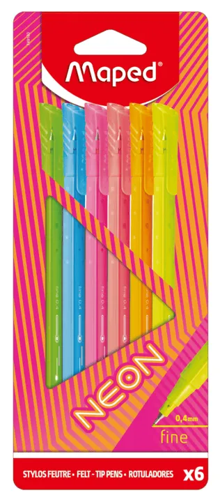 maped-color-peps-feutres-12-couleurs-pointe-moyenne-10 image 1