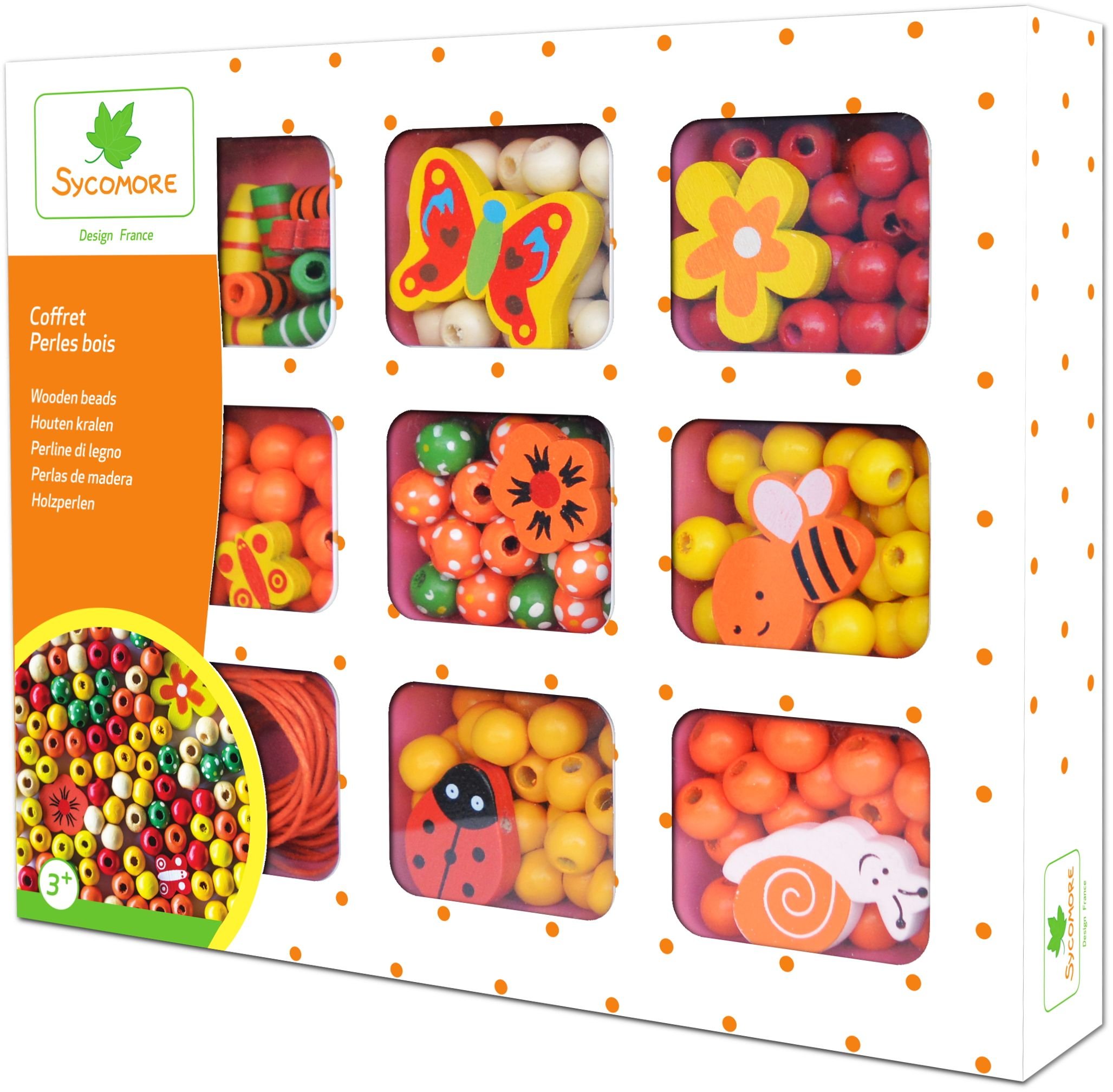 au-sycomore-les-perles-coffret-perles-bois-c-ur-multicolores-3-ans image 2