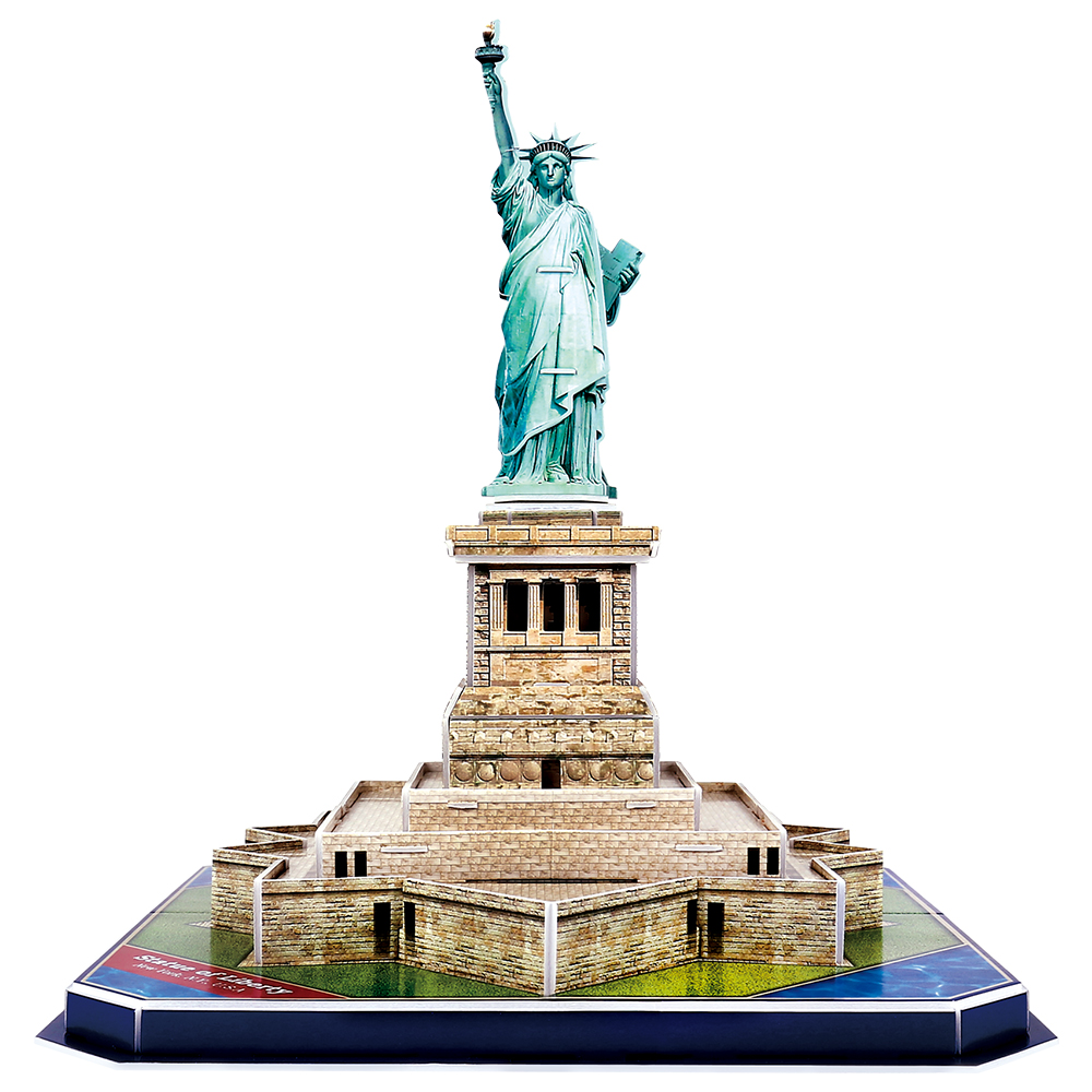 cubicfun-architecture-statue-de-la-libert-c080h-puzzle-3d image 2