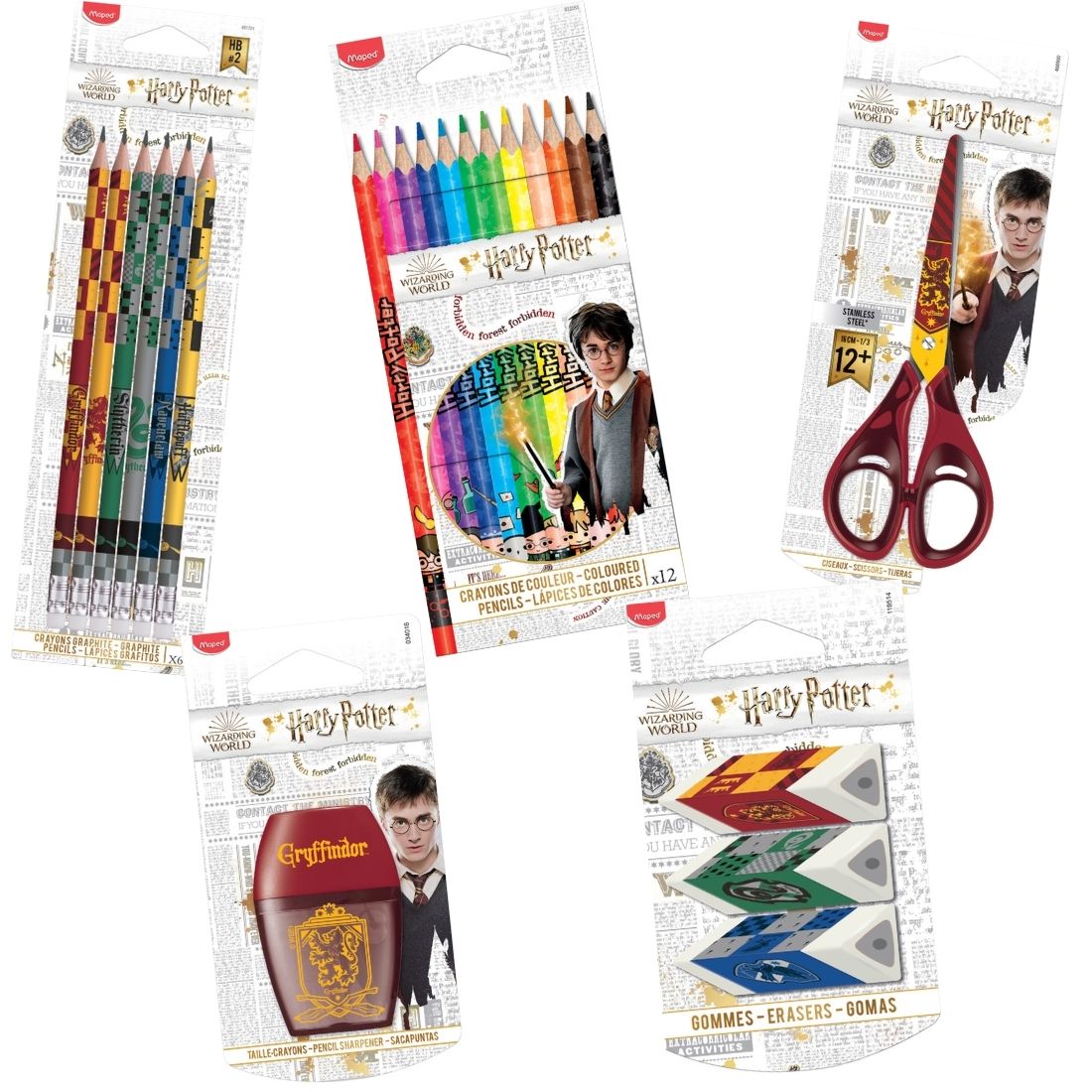 maped-color-peps-crayons-couleur-24-couleurs-triangulaires image 1
