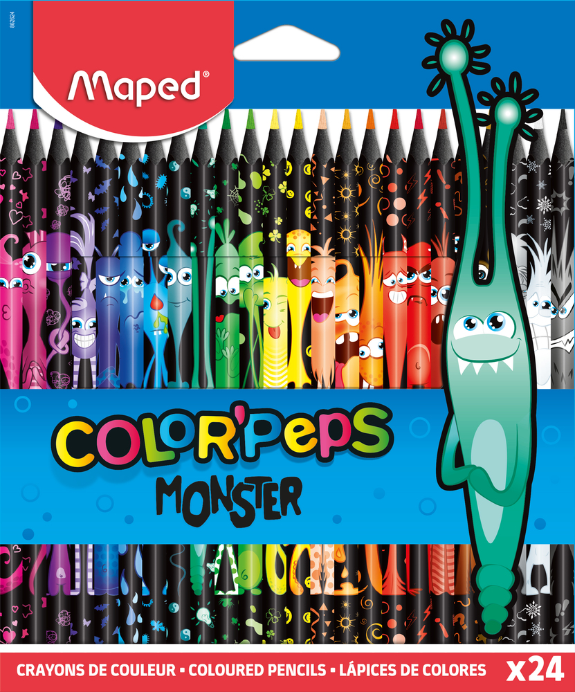 maped-color-peps-maxi-feutres-12-couleurs-pointe-large image 1