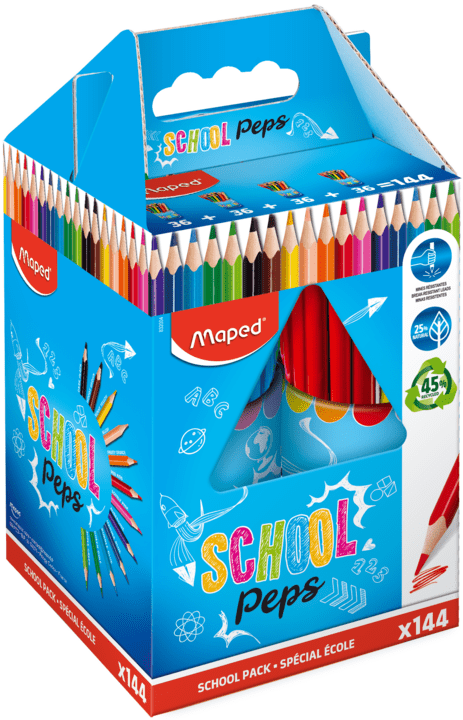 maped-color-peps-brush-10-feutres-pinceau-10-couleurs image 1