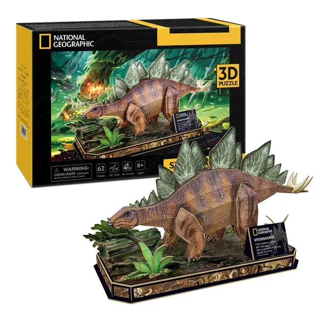 cubicfun-dino-puzzle-ds1054h-puzzle-3d-st-gosaure image 1