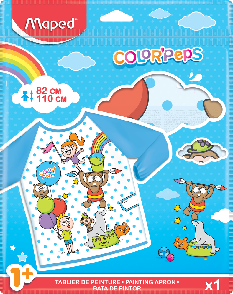 maped-color-peps-feutres-pinceau-10-couleurs image 1