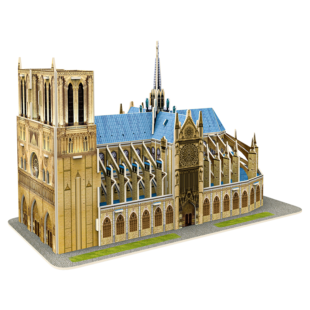 cubicfun-architecture-c242h-notre-dame-puzzle-3d-cath-drale image 2