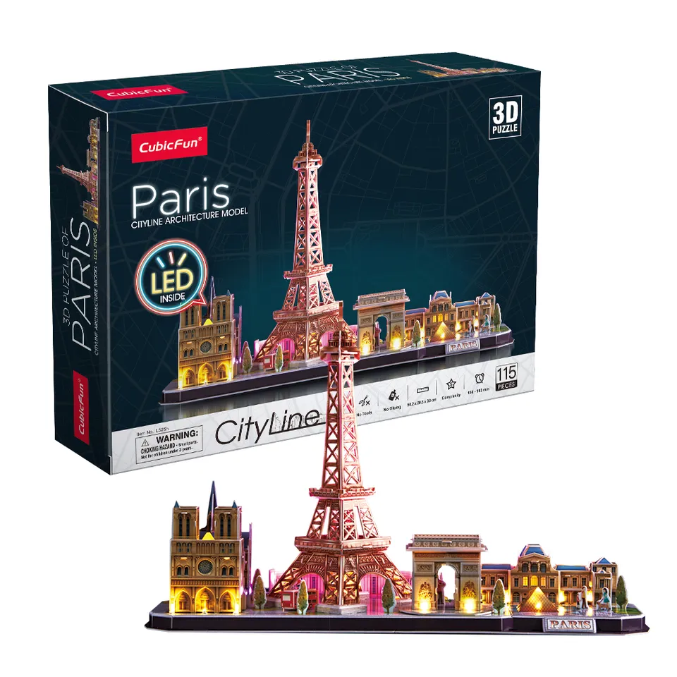 cubicfun-led-lighting-l525h-paris-puzzle-3d-lumineux image 1