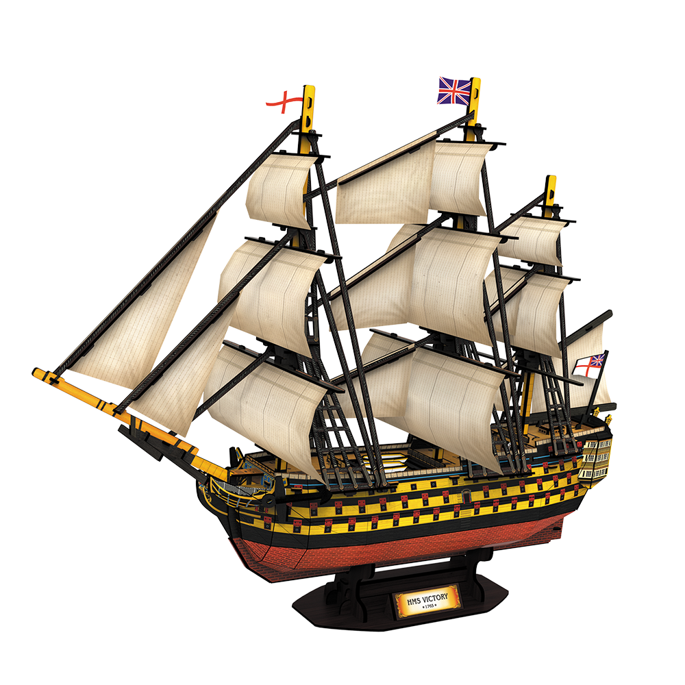 cubicfun-ships-t4019h-hms-victory-puzzle-3d-bateau image 2