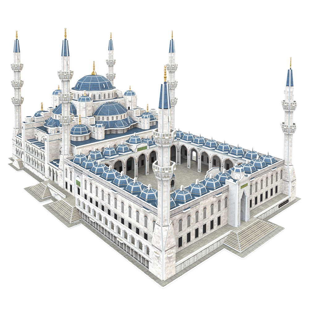 cubicfun-architecture-sultan-ahmed-mosque-mc203h-puzzle-3d image 2