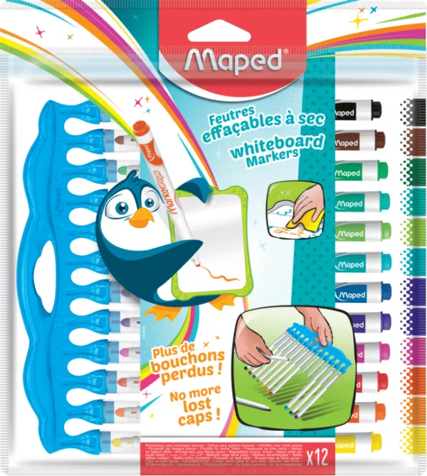 maped-color-peps-feutres-12-couleurs-pointe-lavable image 1
