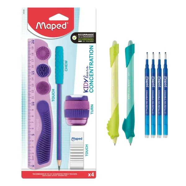 maped-color-peps-infinity-crayons-sans-bois-x12-3-en-1 image 1