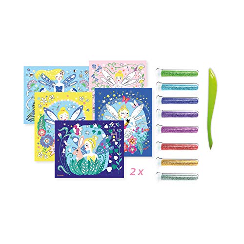 au-sycomore-artissimo-10-tableaux-paillettes-f-es-kit-cr-atif-4-ans image 8