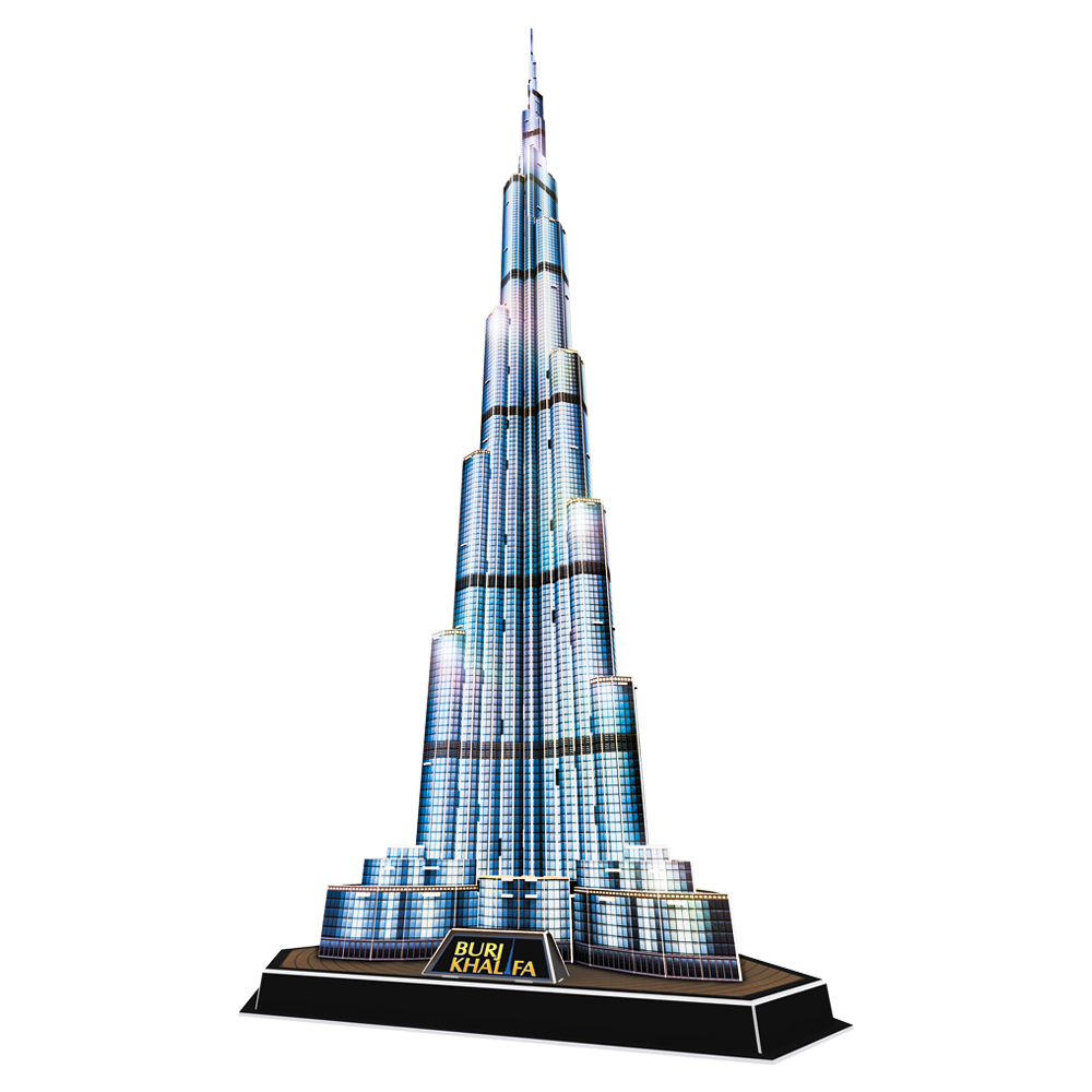 cubicfun-architecture-expert-mc133h-burj-khalifa-puzzle-3d image 2