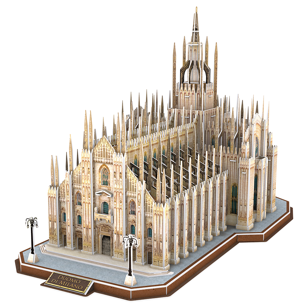 cubicfun-architecture-expert-mc210h-duomo-di-milano-puzzle-3d image 2