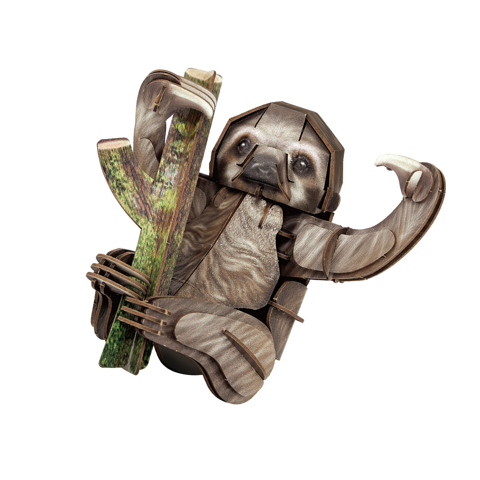 cubicfun-really-wild-ds1175h-puzzle-3d-paresseux image 2