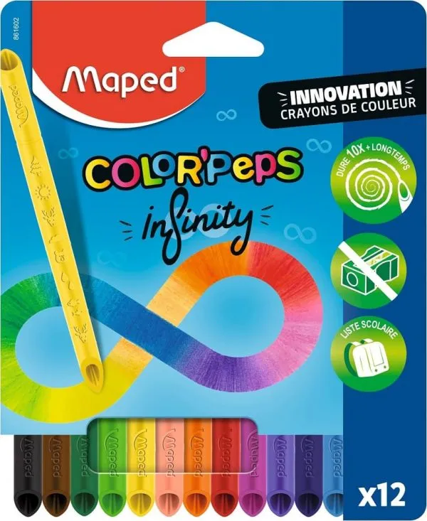 maped-color-peps-845060-feutres-12-couleurs-pointe-moyenne image 1