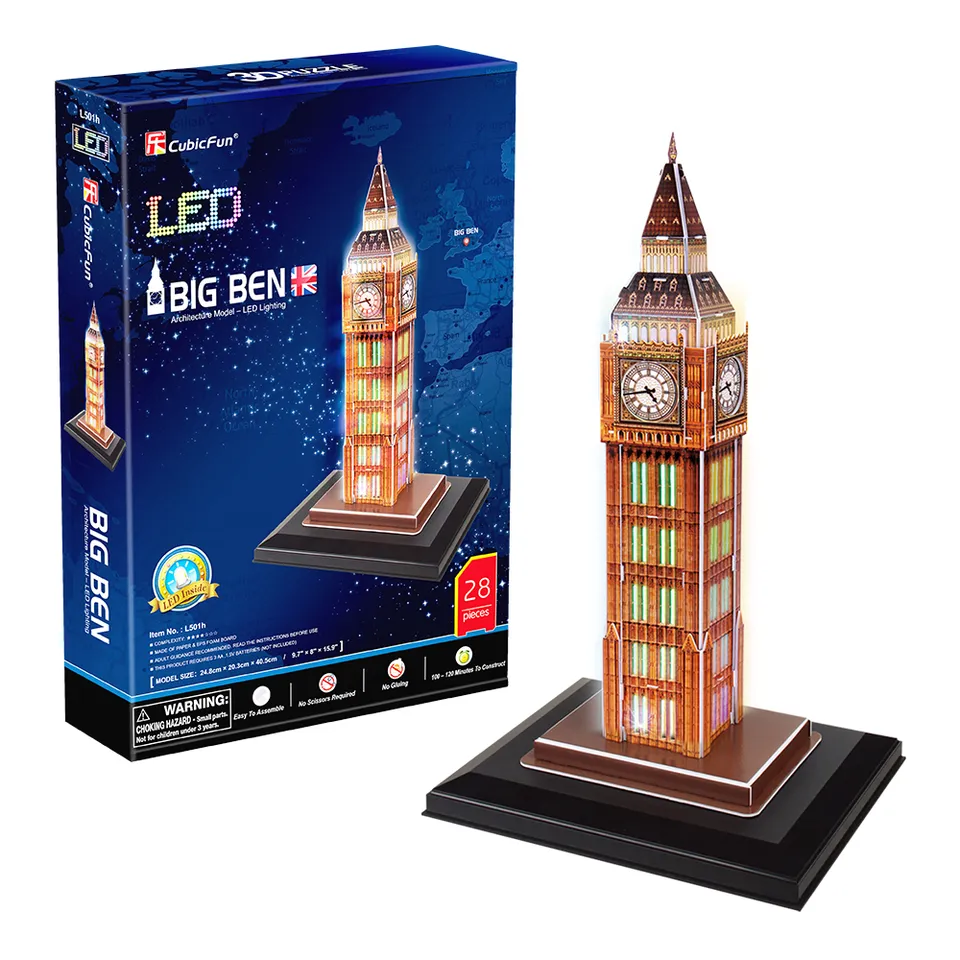 cubicfun-led-lighting-l501h-big-ben-puzzle-3d-lumineux image 1