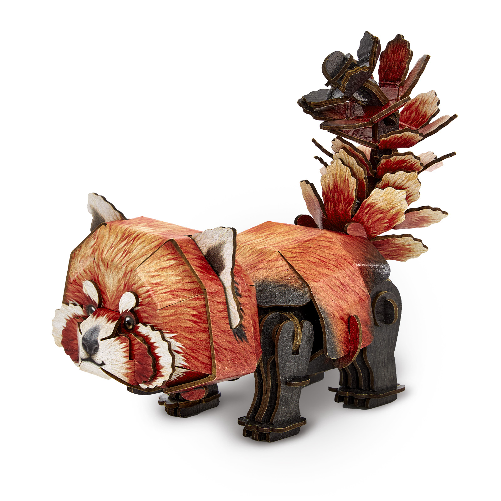 cubicfun-really-wild-animals-ds1200h-panda-roux-puzzle-3d-sans-colle image 2
