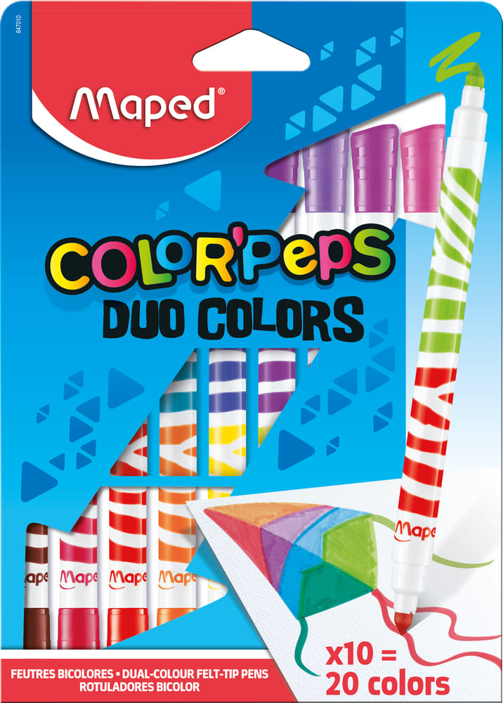 maped-color-peps-star-feutres-x24-pointe-lavable image 1