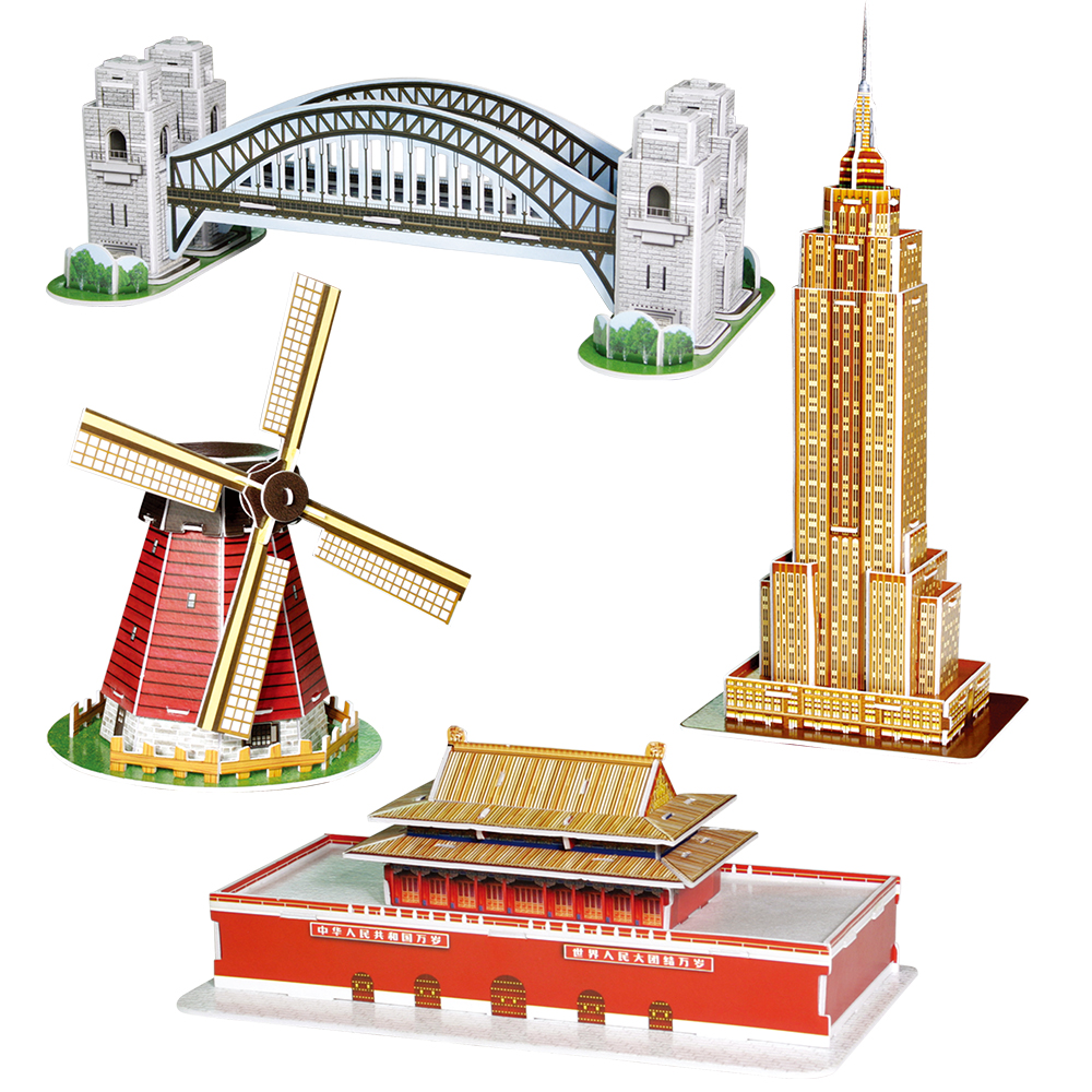 cubicfun-architecture-c086h-mini-series-3-puzzle-3d-monument image 2