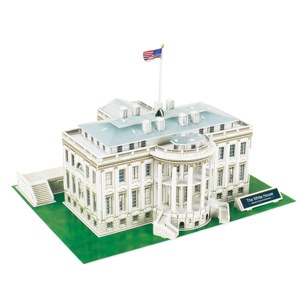 cubicfun-c060h-the-white-house-puzzle-3d-architecture image 2