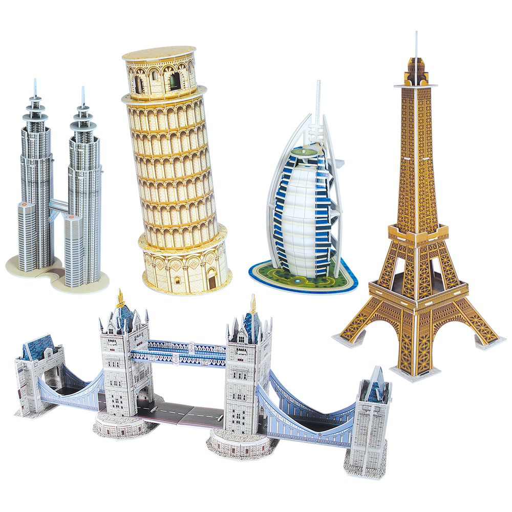 cubicfun-advanced-c056h-mini-architecture-series-1-puzzle-3d image 2