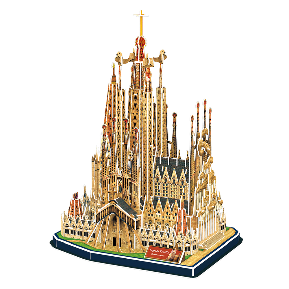 cubicfun-ds0984h-sagrada-fam-lia-puzzle-3d-monument-sans-colle image 2
