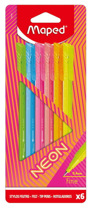 maped-color-peps-feutres-12-couleurs-pointe-moyenne-10 image 1