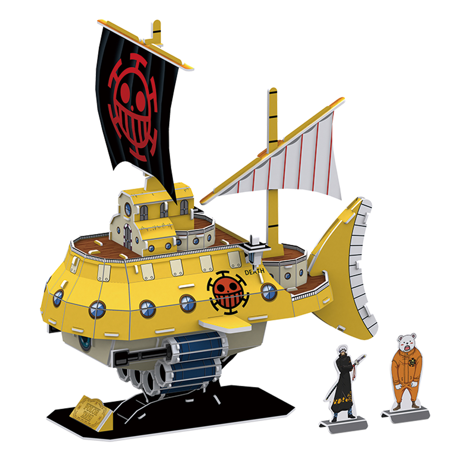 cubicfun-one-piece-ds1028h-polar-tang-puzzle-3d-bateau image 2