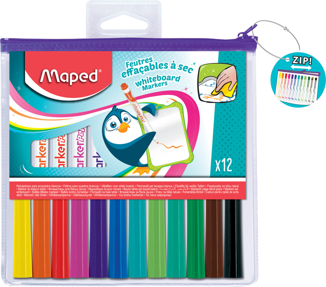 maped-color-peps-crayons-de-couleur-x12-triangulaires-3 image 1