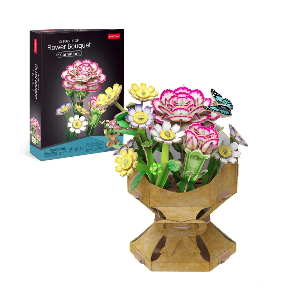 cubicfun-botanical-w3300h-puzzle-3d-illet image 1