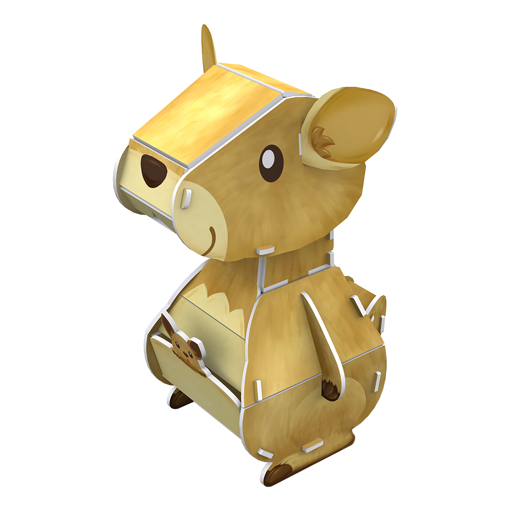 cubicfun-wild-life-k1504h-kangaroo-puzzle-3d-kangourou image 2