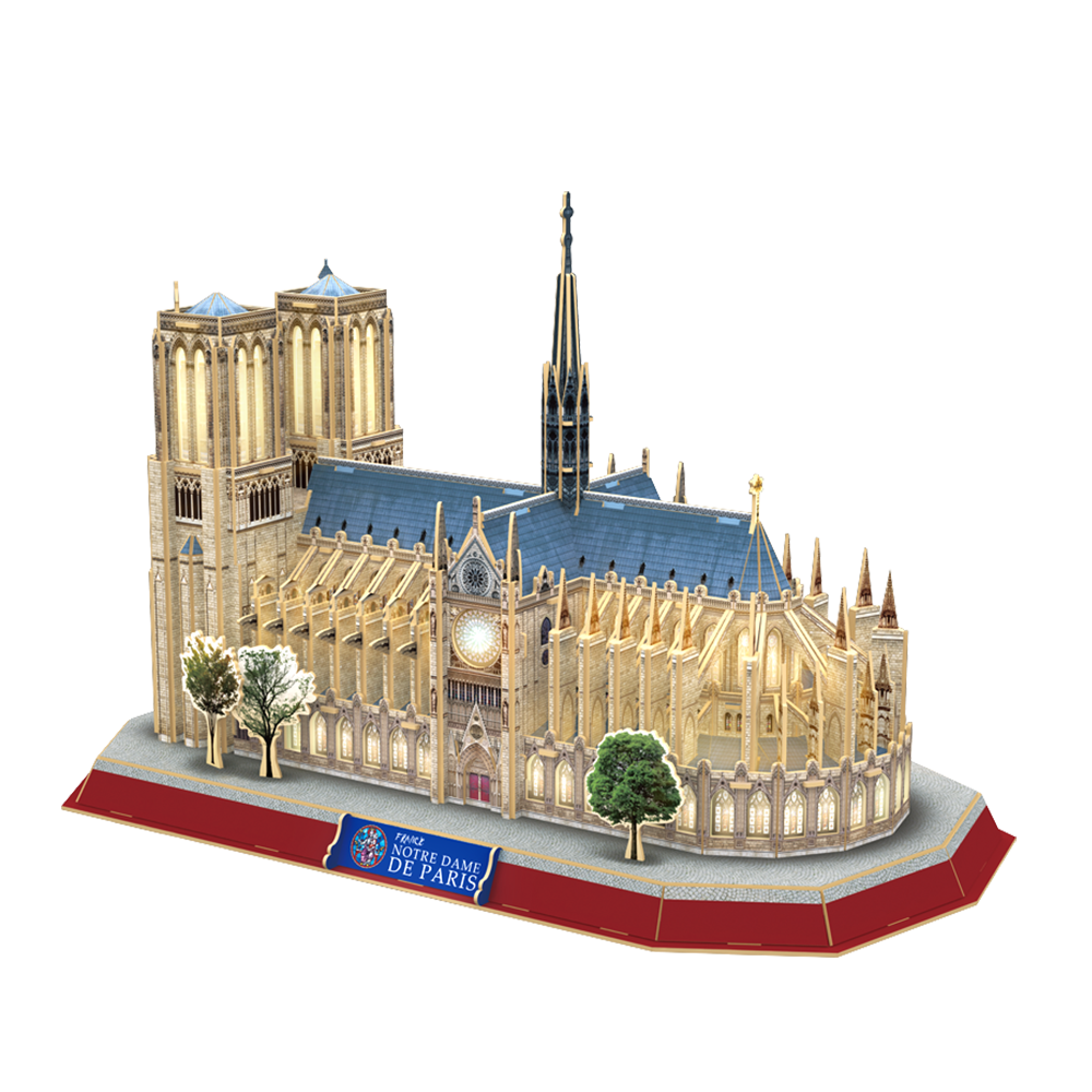 cubicfun-led-lighting-l173h-notre-dame-de-paris-puzzle-3d image 2